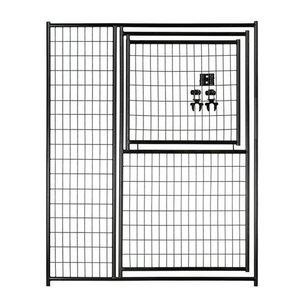 Lucky Dog Lucky Dog CL 28562 6 x 5 ft. Black Welded Wire Modular Gate in Gate - 36 in. CL 28562